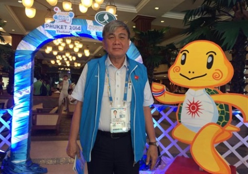 Vietnam's Phuket 2014 Chef de Mission Quang Thanh Lam believes they must emulate but not completely ©OCA