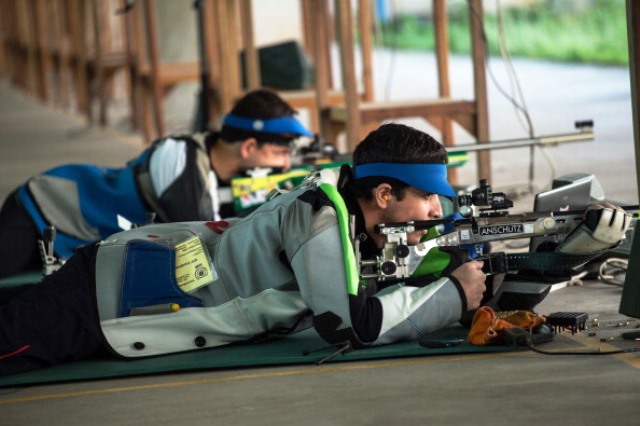 Visually impaired shooting was tested at the IPC Shooting World Championships in Suhl, Germany earlier this year ©Getty Images