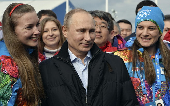 Vladimir Putin has claimed that Sochi 2014 surpassed even Russia's expectations ©Getty Images