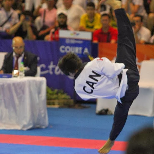 Charlie Chong made history when he won the first-ever world poomsae title at Tunja ©YouTube