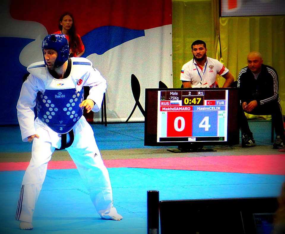 Turkey's Haşim Çelik was disappointed with his bronze medal at the 5th WTF World Para-Taekwondo Championships in Moscow but has vowed to bounce back stronger ©Facebook