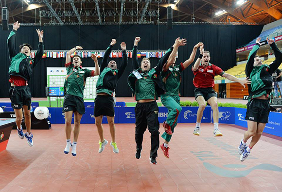 European champions Portugal will have a major opportunity to excel in Baku ©ETTU