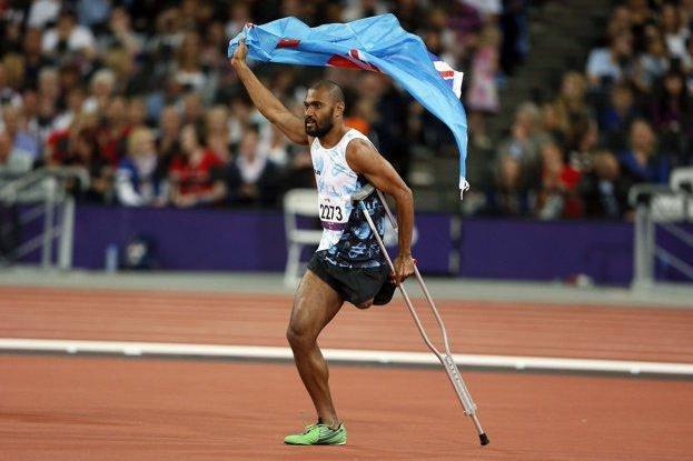Iliesa Delana has massively raised the profile of Paralympic sport in Fiji since he won a gold medal in the F42 high jump at London 2012 ©Getty Images