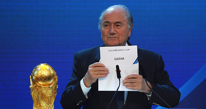 Qatar 2022 has been mired in controversy since FIFA President Sepp Blatter announced more than four years ago that they would host the World Cup ©Getty Images