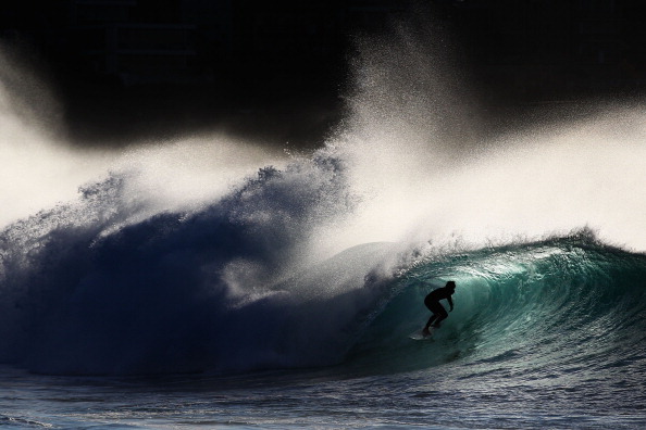 Surfing is one of the most naturally spectacular of sports - as evidenced by this action from Bronte Beach, Sydney in 2012 ©Getty Images