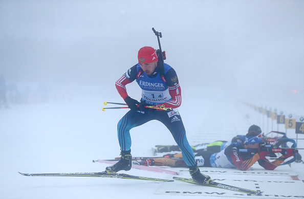 Anton Shipulin was the star performer for the victorious Russian team