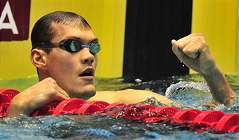 Arkady Vyatchanin announced last April that he wanted to begin competing for another team after falling out with the Russian Swimming Federation
