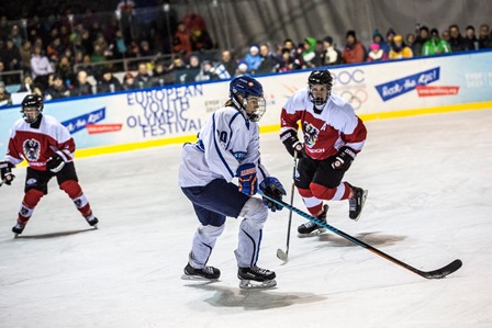 Austria were comfortably beaten by Finland in the ice hockey competition ©EYOF 2015