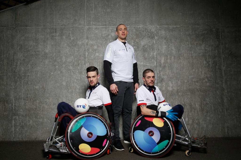 BT has signed a three year partnership with GB Wheelchair Rugby ©BT