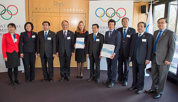 Beijing and Almaty have submitted their Candidature Files for the 2022 Winter Games ©IOC
