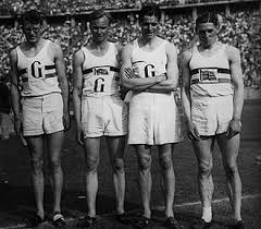 Frederick Wolff (second left) won 4 x 400m relay gold at the 1936 Olympics in Berlin ©Getty Images