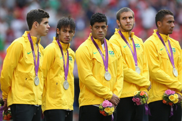 Brazil have never won an Olympic football gold medal with Neymar and his team mates losing to Mexico in the final of London 2012 ©Getty Images