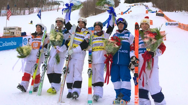 Canada reigned supreme with two gold and two bronze medals in Lake Placid ©FIS