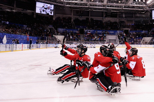 Canada were bronze medal winners at the Winter Paralympic Games in Sochi ©Getty Images