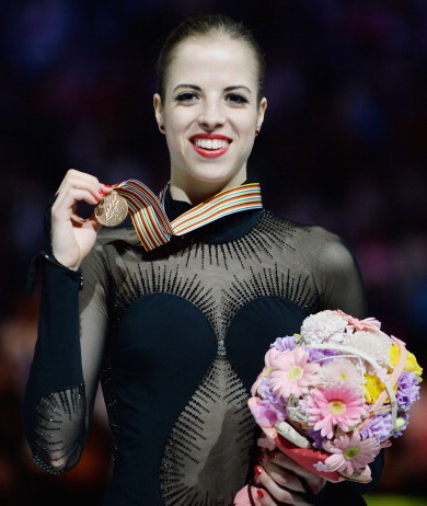 Carolina Kostner is set to serve a 16-month ban which would see her able to compete at Pyeongchang 2018 ©Getty Images