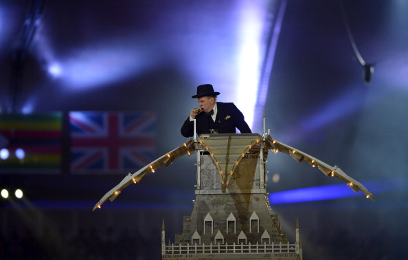 Churchill was depicted by Timothy Spall in the Closing Ceremony of London 2012 ©AFP/Getty Images