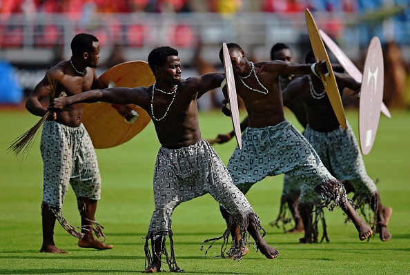 Dancers perform at the African Cup of Nations Opening Ceremony which got underway in Equatorial Guniea ©AFP/Getty Images