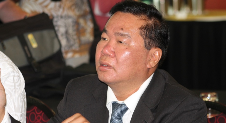 Papua New Guinea's David Chung has been re-elected President of the Oceania Football Confederation ©OFC