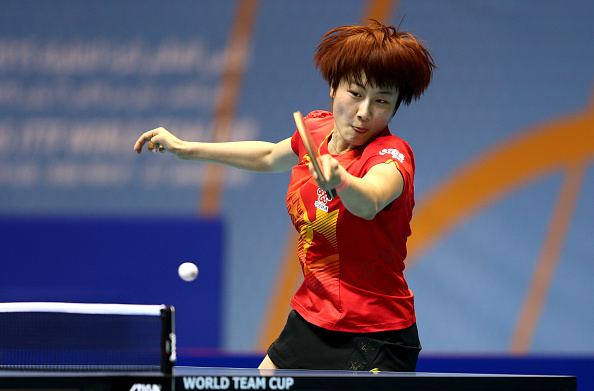 Ding Ning was once again in superb form as she helped China to a 3-0 win over Taiwan ©Getty Images