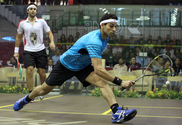 Egypt's Mohamed Elshorbagy has retained his world number one ranking for a third consecutive month ©Getty Images