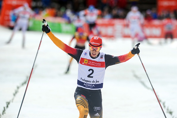 Eric Frenzel completed his dominance of the Triple event with his third win a row to retain his crown ©Getty Images