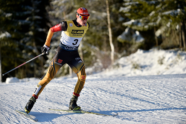 Eric Frenzel returns to the top of the FIS Nordic Combined World Cup leaderboard ©Getty Images