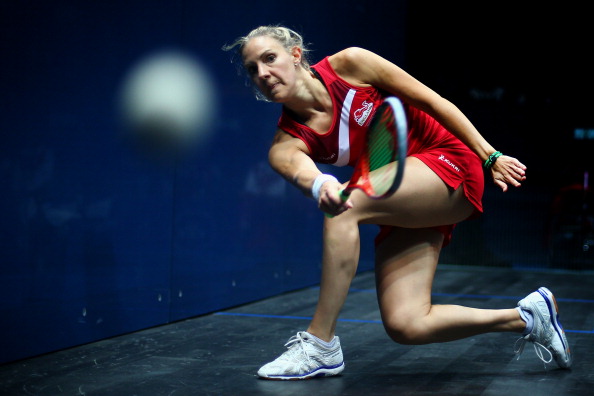 Great Britain's Laura Massaro has dropped to world number three in the latest rankings ©Getty Images