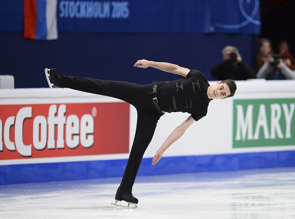 Javier Fernández has won the men's short programme event at the European Figure Skating Championships in Stockholm ©Getty Images