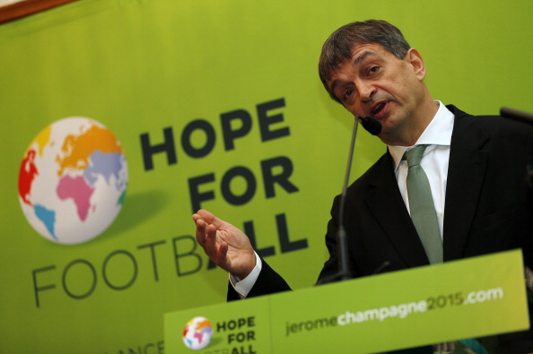 Jérôme Champagne confirmed his intention to run for FIFA Presidency in September of last year ©Getty Images