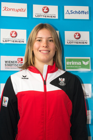 Katharina Liensberger is one of eight Alpine skiers competing for Austria ©ÖOC/GEPA
