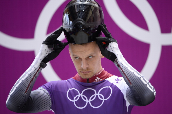 Latvia's Tomass Dukurs has finished second behind his brother Martins in each of this season's three World Cup events ©Getty Images
