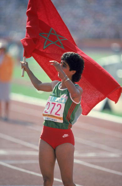 Los Angeles 1984 women's 400 metres hurdles champion, and current IOC vice-president, Morocco's Nawal El Moutawakel, remains one of the greatest female Arab sporting icons ©Getty Images
