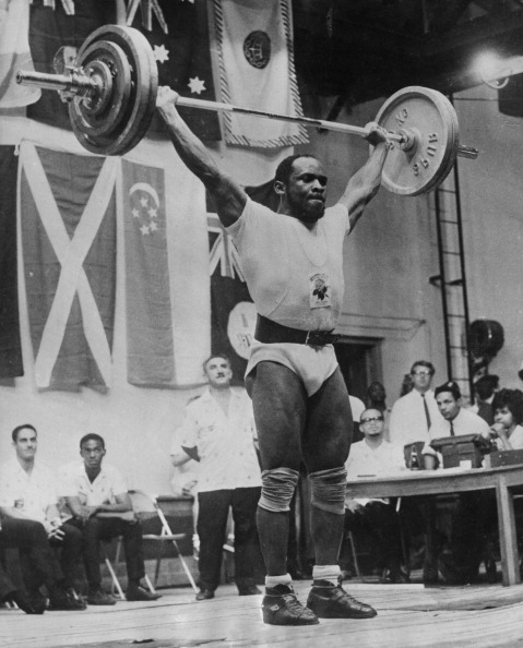 Louis Martin remains the most successful weightlifter ever to represent Great Britain, winning medals in the 90kg class at two Olympic Games ©Getty Images