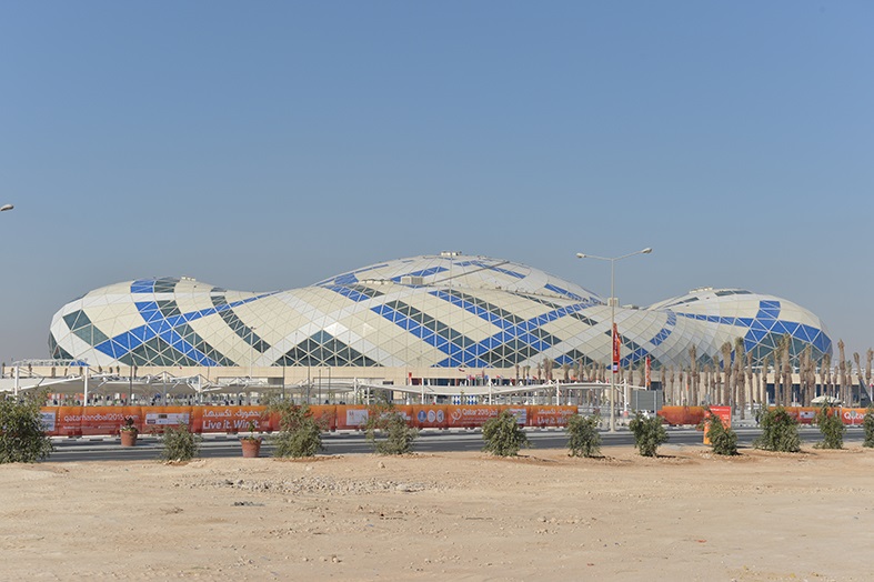 Lusail Multi-purpose Hall is currently hosting the Men's World Handball Championship ©Qatar Olympic Committee