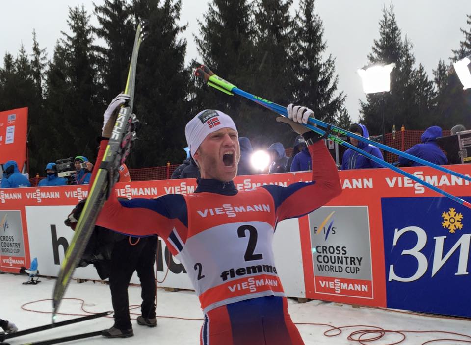 Martin Johnsrud Sundby claimed a second successive Tour de Ski title ©FIS Cross-Country Ski