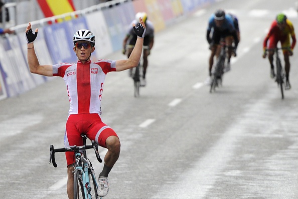 Michal Kwiatowski will defend his World Road Championship title in Richmond Virginia ©AFP/Getty Images