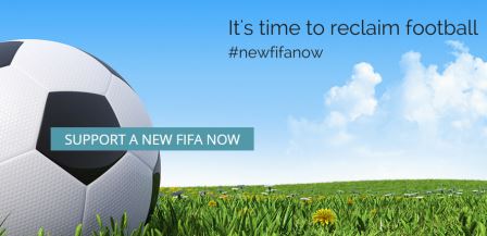 New FIFA Now has been set up to seek reform within the footballing governing body ©New FIFA Now