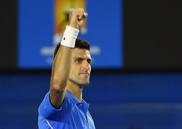 Novak Djokovic reached the semi-finals of the Australian Open with a dominant straight sets victory over Milos Raonic ©Getty Images