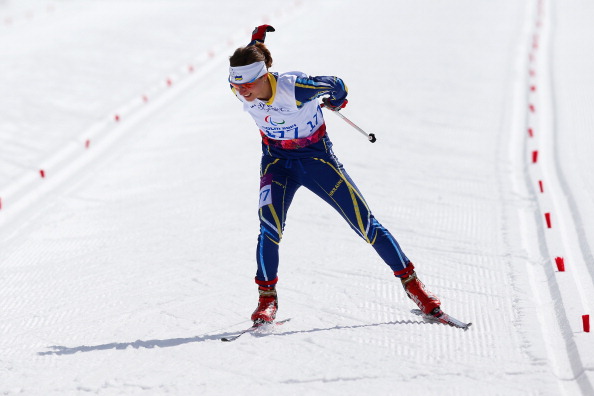 Oleksandra Kononova claimed her fourth gold medal at the IPC Nordic Skiing World Championships in Cable ©Getty Images
