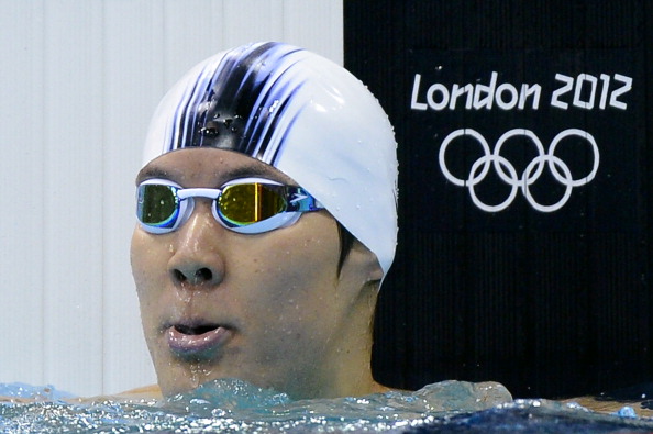 South Korea's Park Tae-Hwan scooped double silver at London 2012 in the 400 and 200 metres freestyle events respectively but is now facing a doping scandal ©Getty Images