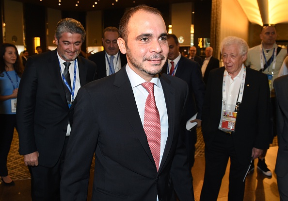 Prince Ali Bin Al Hussein, the FIFA vice-president for Asia, who is standing to become President of world football's governing body in May, was in attendance at the AFC Extraordinary Congress in Melbourne, Australia ©Getty Images