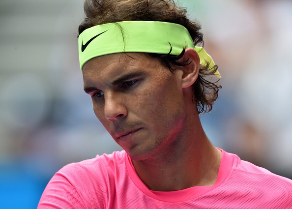 Rafael Nadal was a shadow of his former self as he crashed out of the Australian Open with a straight sets defeat to Tomas Berdych ©Getty Images