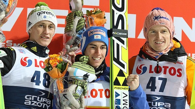 Stefan Kraft has won the FIS Ski Jumping World Cup Wisla ©FIS