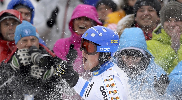 Sweden's Mattias Hargin secured his first World Cup win ©AFP/Getty Images