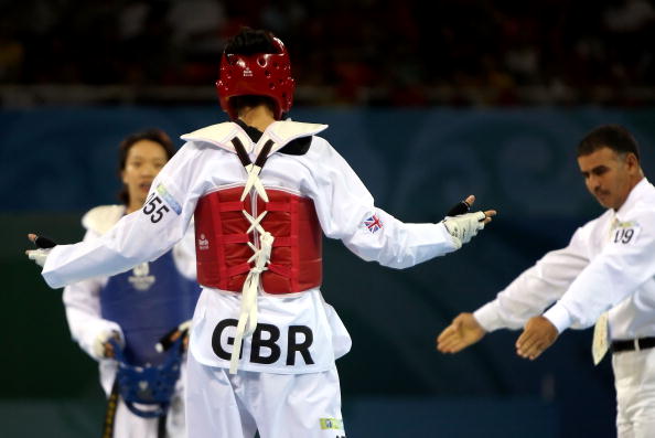 Taekwondo has come a long way from the judging controversies that plagued the sport at the Beijing 2008 Olympic Games, where Britain's eventual bronze medallist Sarah Stevenson was among those on the receiving end ©Getty Images