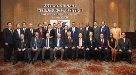 The Extraordinary WTF Council Meeting in Bangkok saw 25 Council members attend, plus two auditors ©WTF
