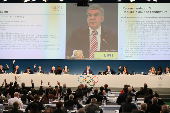 The IOC session in Monaco was not only a huge step forward for the Olympic Movement with the acceptance of the Agenda 2020 recommendations but also for Kosovo as they were recognised as a full member of the global organisation ©Getty Images