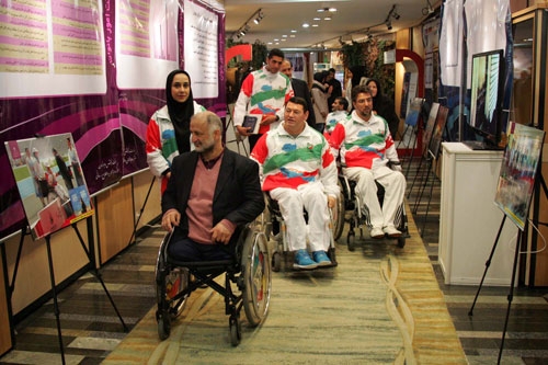 The National Paralympic Committee of Iran has held a week-long exhibition at the Iranian Parliament to showcase its recent achievements ©Iran NPC