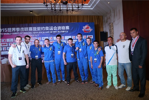 The Ukraine Otamans came away from a tricky test with the China Dragons with a narrow 3-2 victory in Sanya ©WSB