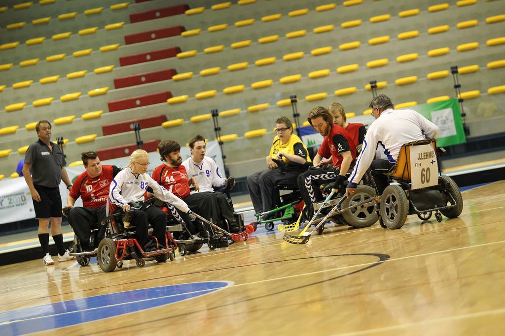 The sport recently underwent an overhaul, which included a name change from electric wheelchair hockey to powerchair hockey ©IWAS/Facebook